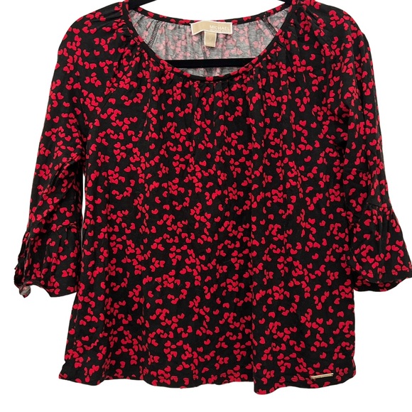 Michael Kors Tops - Michael Kors - Heart Print Top